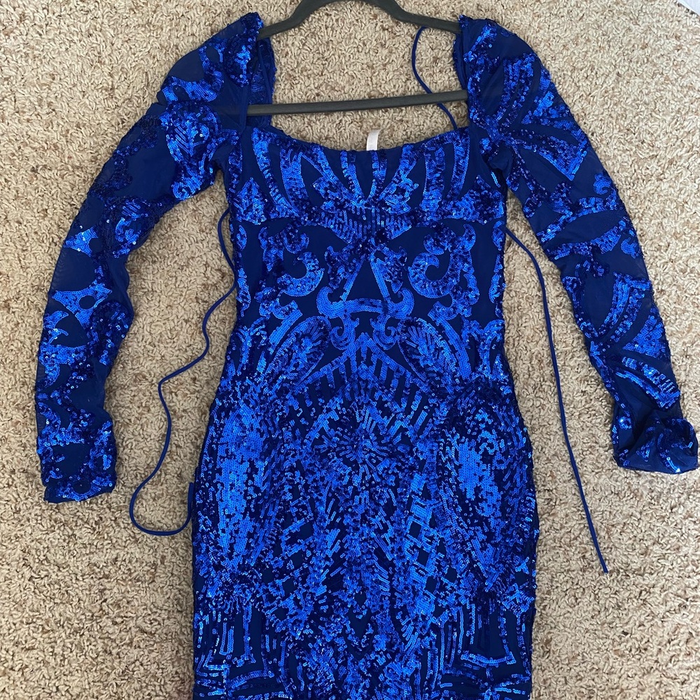 Lucy In The Sky blue dress